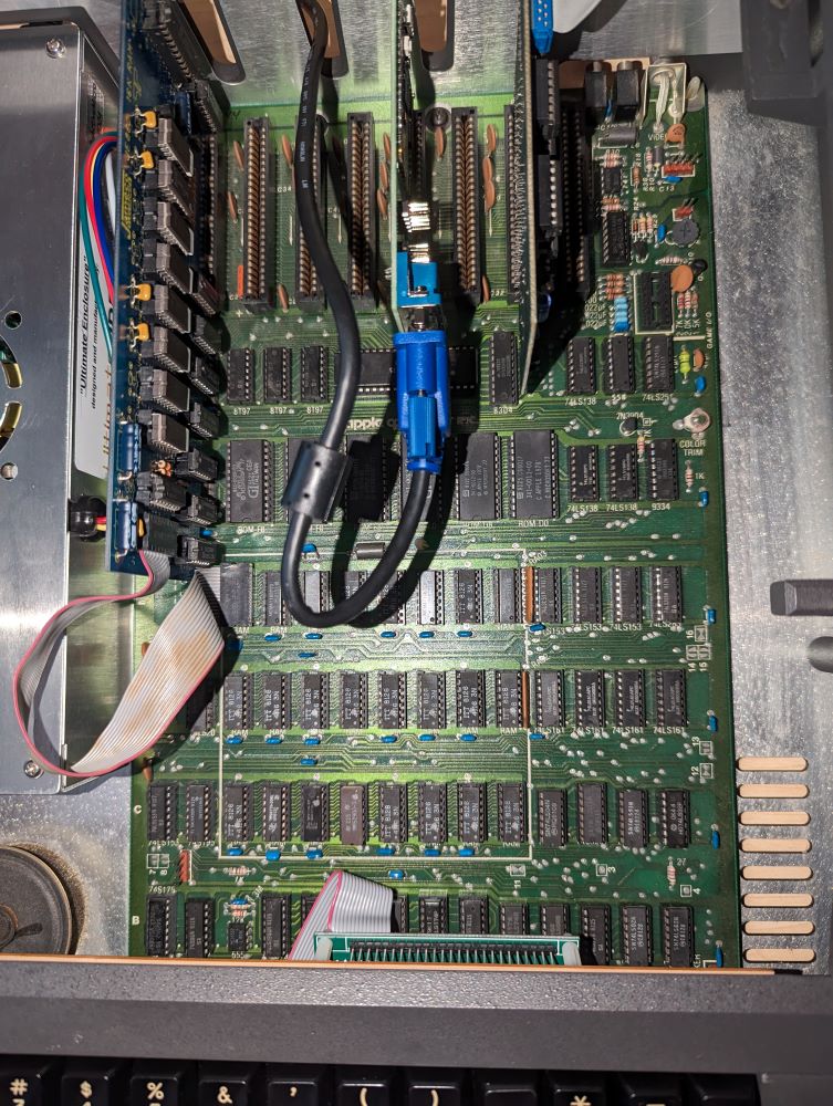 Apple II+ boot issue: nothing but the 